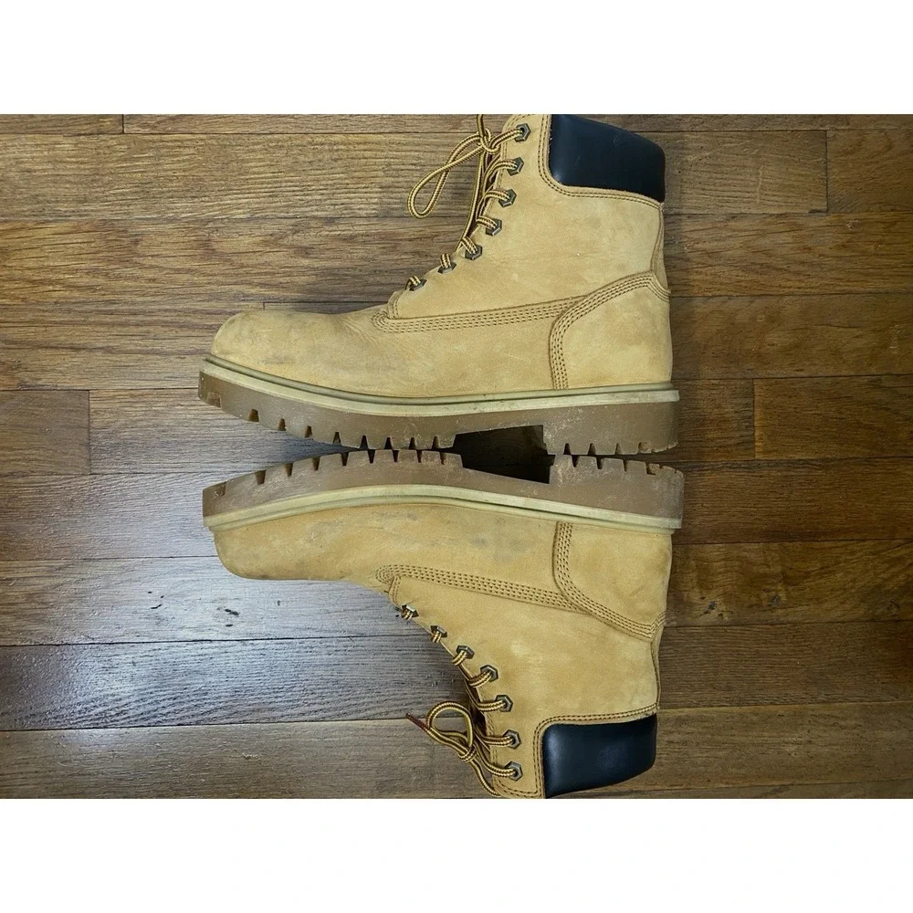 Waterproof Insulated Work Boots‎ Soft Toe Timberland PRO Wheat Men 8.5M